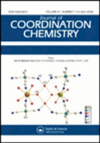 Journal Of Coordination Chemistry