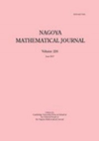 Nagoya Mathematical Journal