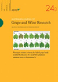 Australian Journal Of Grape And Wine Research