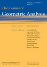 Journal Of Geometric Analysis