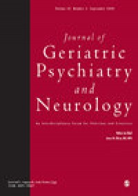 Journal Of Geriatric Psychiatry And Neurology