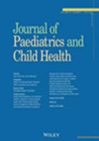 Journal Of Paediatrics And Child Health