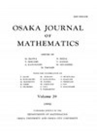 Osaka Journal Of Mathematics