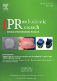 Journal Of Prosthodontic Research