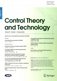 Control Theory and Technology