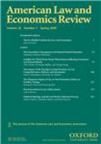 American Law And Economics Review