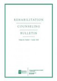 Rehabilitation Counseling Bulletin