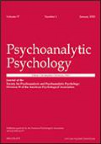 Psychoanalytic Psychology