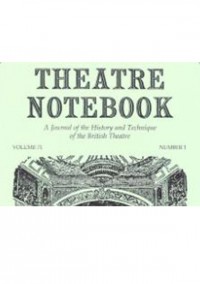 Theatre Notebook