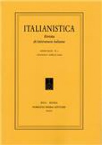 Italianistica-rivista Di Letteratura Italiana