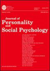 Journal Of Personality And Social Psychology