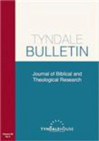 Tyndale Bulletin