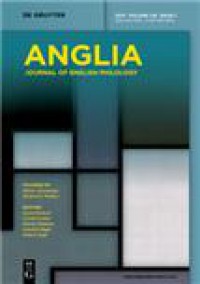 Anglia-zeitschrift Fur Englische Philologie