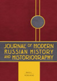 Journal Of Modern Russian History And Historiography